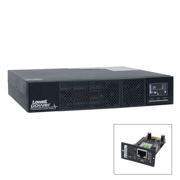 Lowell UPS Bundle UPS9A-3000-IP